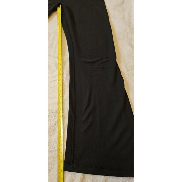 Lululemon Pants Womens 12 Black Groove Flare Yoga Activewear Gym Athletic *Read - Picture 8 of 16